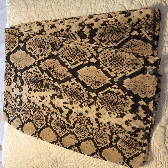 Calvin Klein Accessories - Calvin Klein snake print scarf 72" x 21"